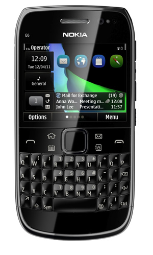Nokia E6 ya en México con Telcel