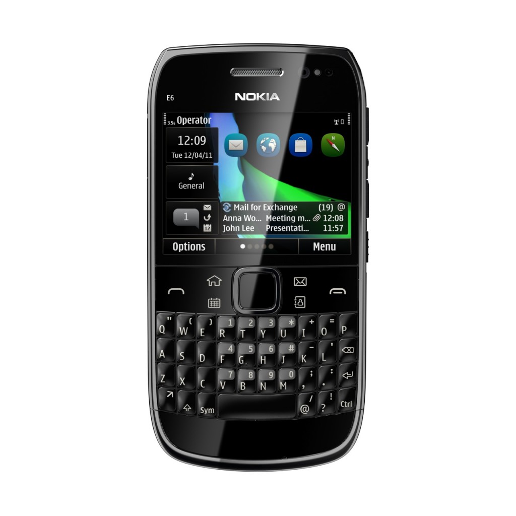 Nokia E6 en México con Telcel – ,999.00 (Precio Aprox.)