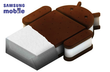 Samsung Android ice cream sandwich