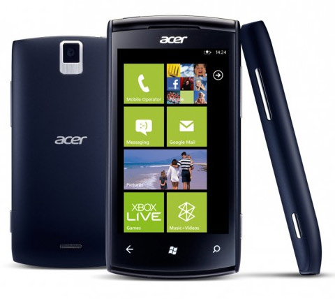 Acer Allegro, smartphone con Windows Phone
