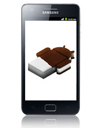 Galaxy S II con Android ICe Cream Sandwich