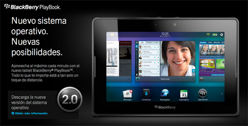 BlackBerry PlayBook OS 2.0