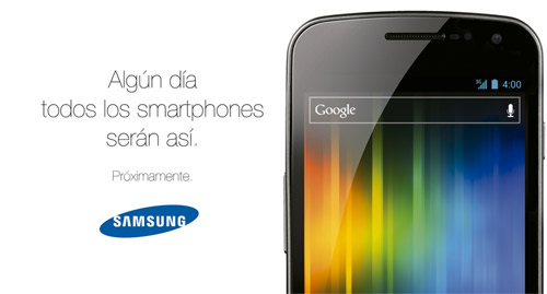 Samsung Galaxy Nexus en México invitación