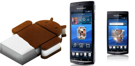 Sony Xperia Arc con Android Ice Cream Sandwich
