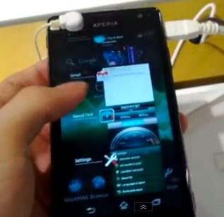 Sony Xperia GX versión Global en video