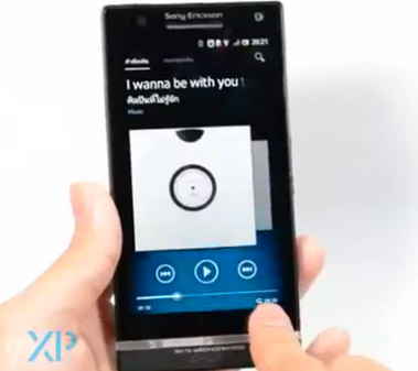 Sony Xperia S con Android Ice Cream Sandwich aparece en video