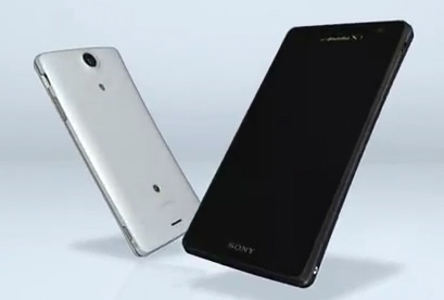 Sony Xperia GX y SX en primer Video comercial