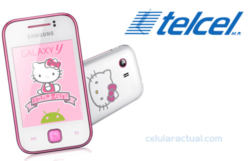 Samsung Galaxy Y Hello Kitty ya en México con Telcel