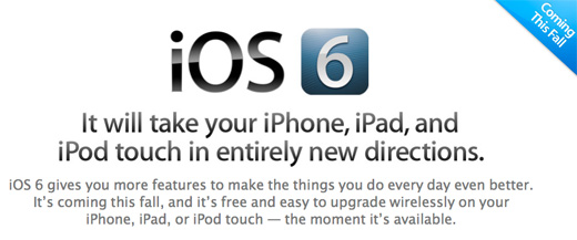 Apple presenta iOS 6 y sus nuevas opciones