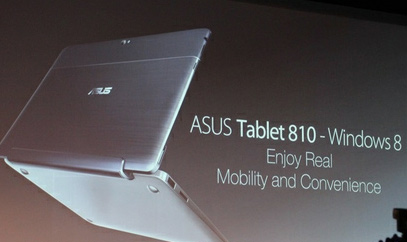 Asus presenta Tablet 810 y Talbet 600 con Windows 8