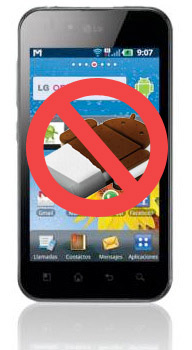 LG Optimus 2x y Optimus Black no recibirán Android Ice Cream Sandwich