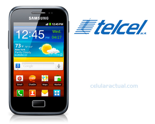 Samsung Galaxy Ace 2 Plus S7500 en México con Telcel