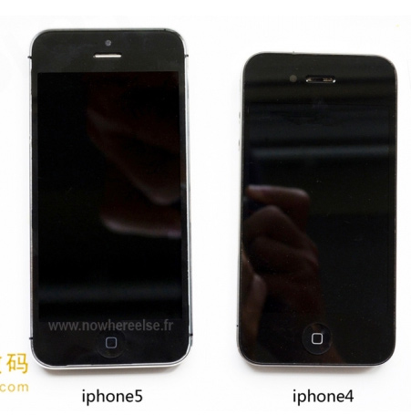 El iPhone 5 completo ensamblado y comparado iPhone 4