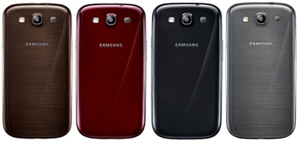 Samsung Galaxy S III nuevos colores