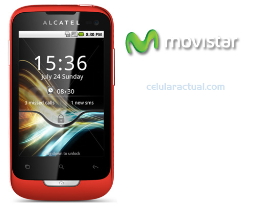 Alcatel OT 985A con Movistar México