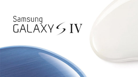   Samsung Galaxy S iV logo maqueta
