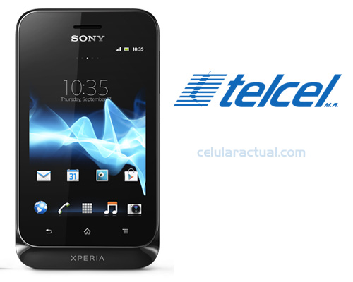 Sony Xperia Tipo en Telcel México Logo