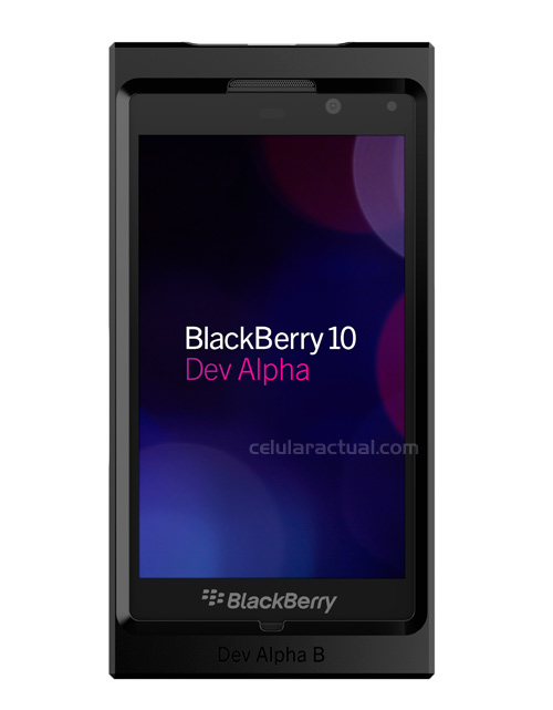 BlackBerry 10 Dev Alpha smartphone