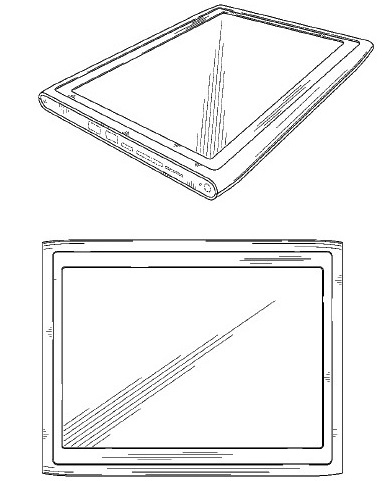Nokia diseño patente de dos tablets en 2011