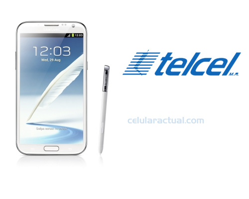 Samsung Galaxy Note II N7100  en México con Telcel