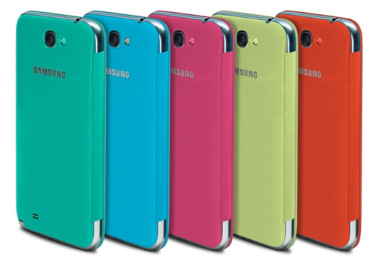 Galaxy S III y Galaxy Note II cubiertas protectoras de colores