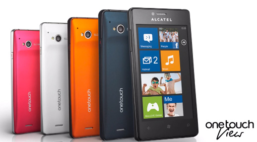 Alcatel One Touch View con Windows Phone 7.8 Video