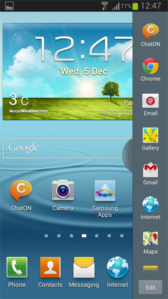 Samsung Galaxy S III internacional con Android 4.1.2 