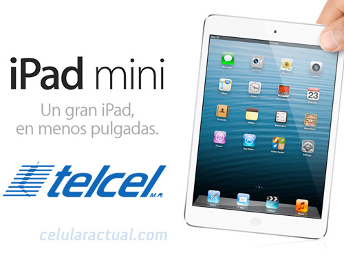 iPad mini en Telcel México