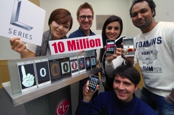 LG vende 10 millones de smartphones L series 