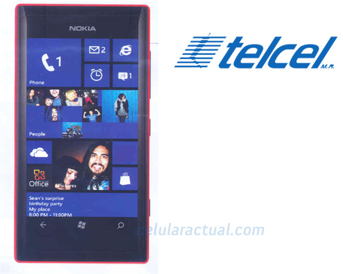 Nokia Lumia 505 Telcel con Windows Phone 7.8 para México