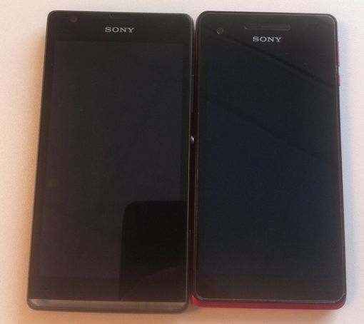 El Sony Xperia SP y Xperia V