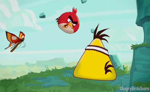 Angry Birds Toons la caricatura