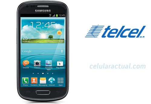 Samsung Galaxy S III mini en color negro en México con Telcel 