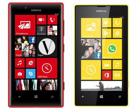 Nokia Lumia 720 y Lumia 520
