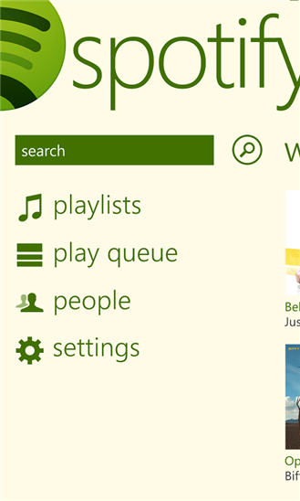 Spotify para Windows Phone 8
