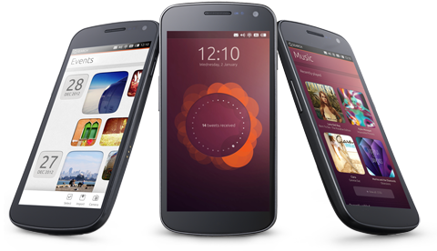 Smartphones con Ubuntu smartphone OS 
