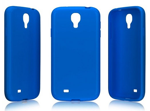 Galaxy S IV cubiertas azules