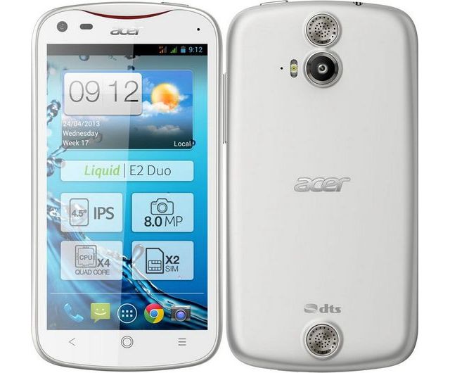 Acer Liquid E2 Android Jelly Bean dual-SIM 