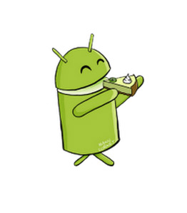 Android Key Lime Pie mascota logo