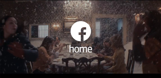 Facebook Home Video comercial