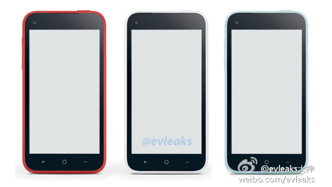 HTC First  Facebook Phone opciones de color