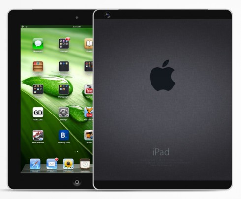 Apple iPad 5 prototipo render no oficial