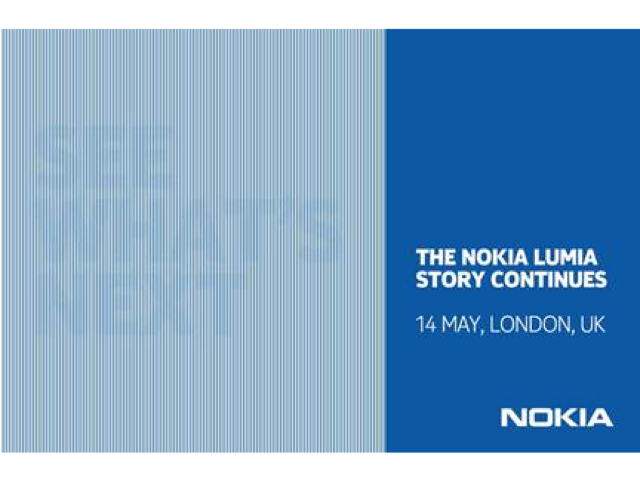 Nokia 14 de mayo invitación