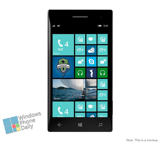 Windows Phone 8 GDR3  Mockup imagen no oficial