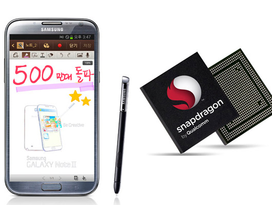 Galaxy Note III  con Snapdragon 800