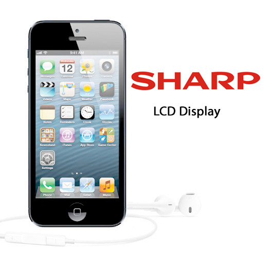 Sharp iPhone 5LCD pantallas display Logo