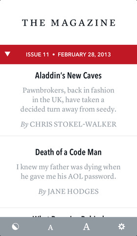App de The Magazine