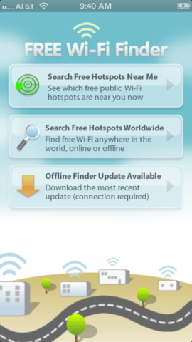 App de Free Wi-Fi Finder