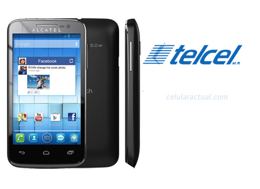 Alcatel One Touch M'Pop en México con Telcel