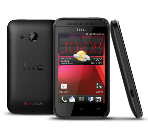 HTC Desire 200 oficial color negro